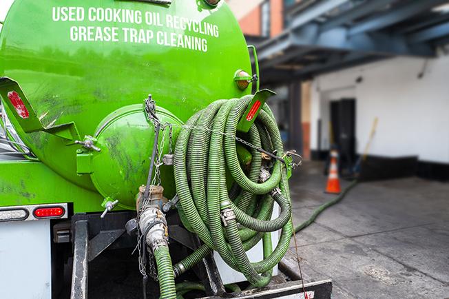 Grease Trap Cleaning of Bristow crew